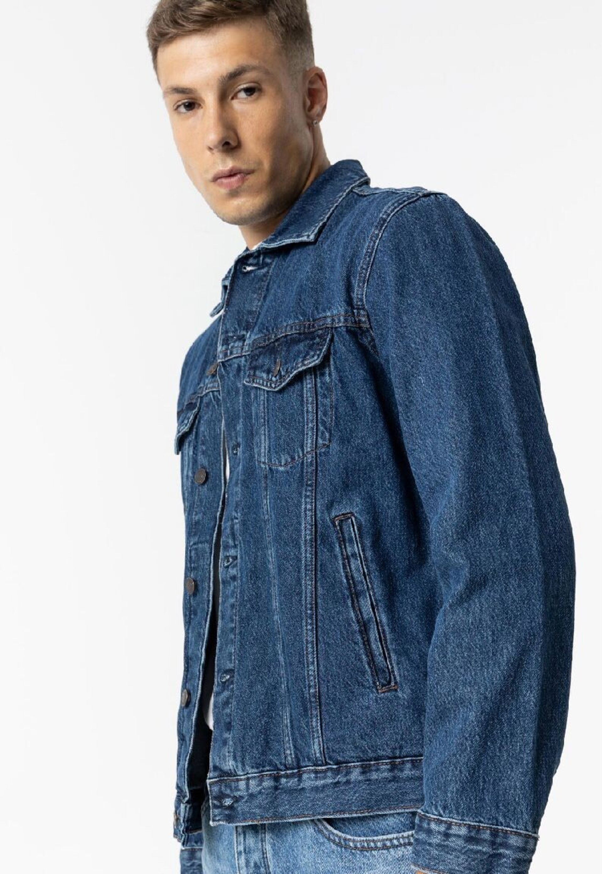 Cazadora Denim Regular Fit - 4